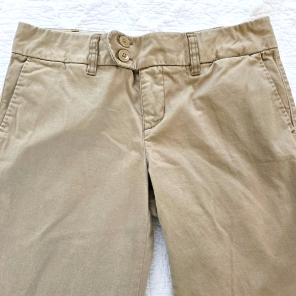 American Eagle Outfitters Women's Pants Size 4 Khaki Stretchy Bootcut Casual Y2K - Picture 4 of 16